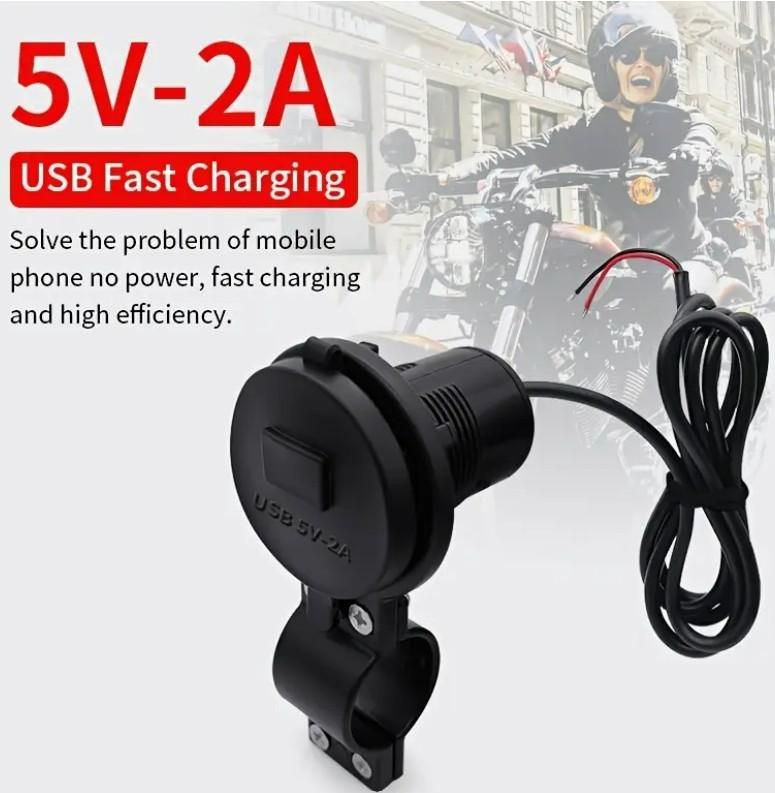 Bike-Motorcycle USB Charger