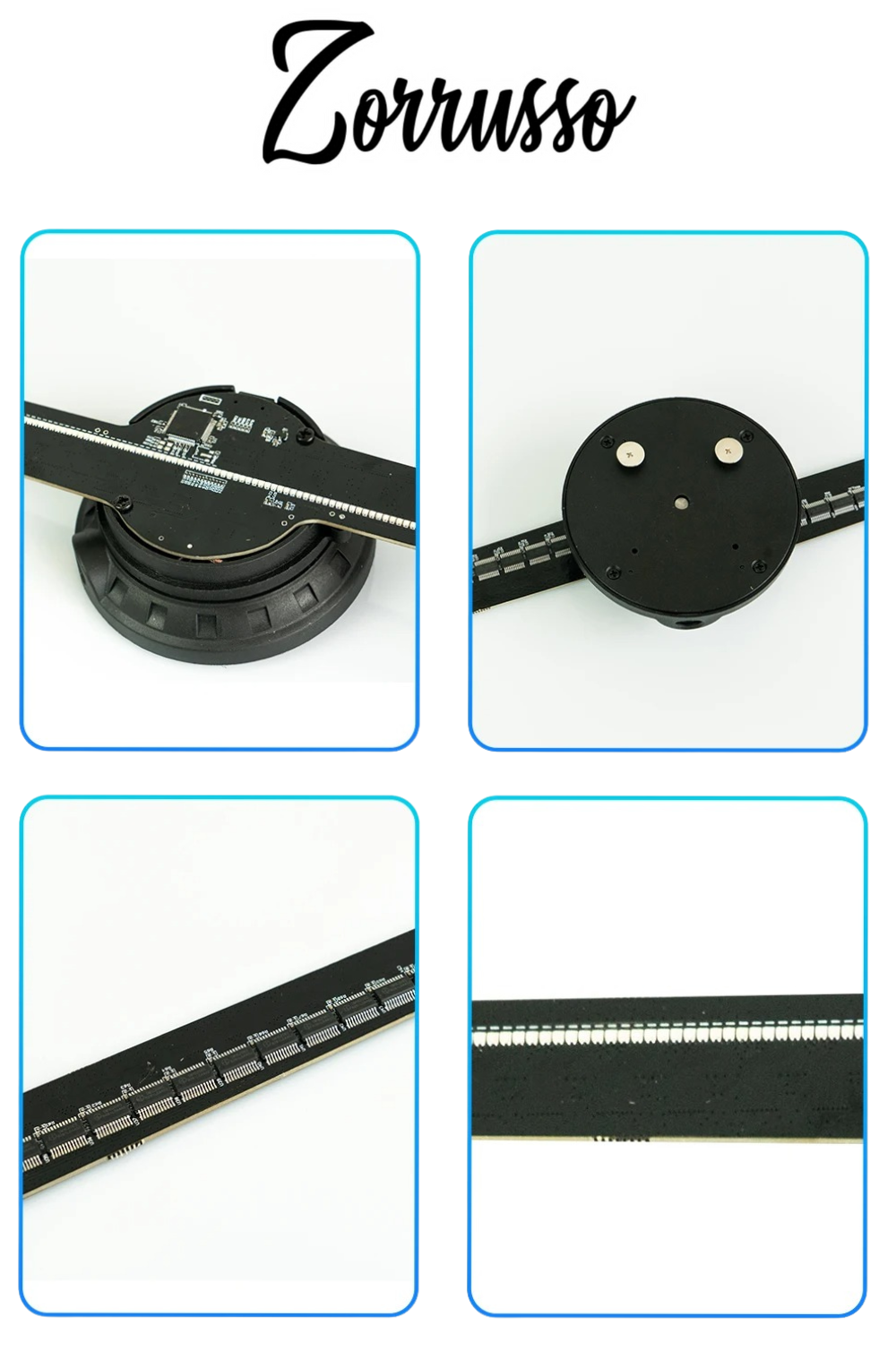 3D Holographic Fan Projector – Floating 3D LED Display & Hologram Visuals | Zorrusso India