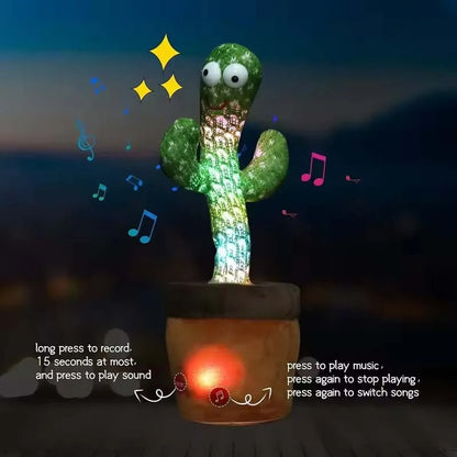 Dancing Cactus Toy – Singing, Talking & Recording Toy for Kids | Zorrusso India
