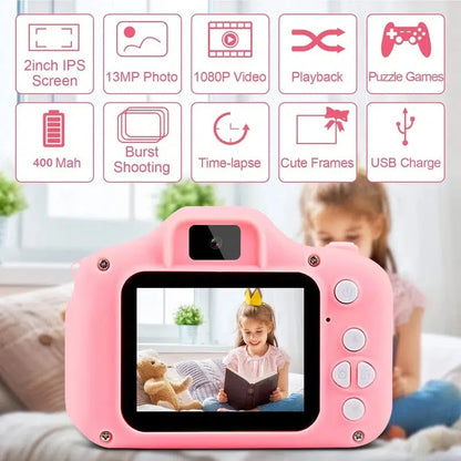 Kids Digital Camera – HD Photo & Video Recording, Cute Mini Camera | Zorrusso India