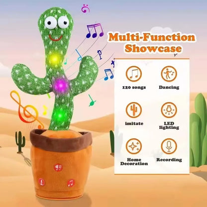 Dancing Cactus Toy – Singing, Talking & Recording Toy for Kids | Zorrusso India