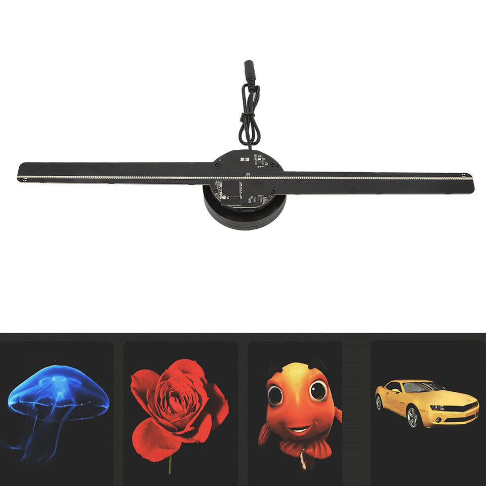 3D Holographic Fan Projector – Floating 3D LED Display & Hologram Visuals | Zorrusso India