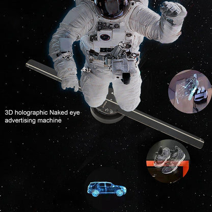 3D Holographic Fan Projector – Floating 3D LED Display & Hologram Visuals | Zorrusso India