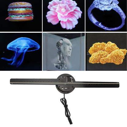 3D Holographic Fan Projector – Floating 3D LED Display & Hologram Visuals | Zorrusso India